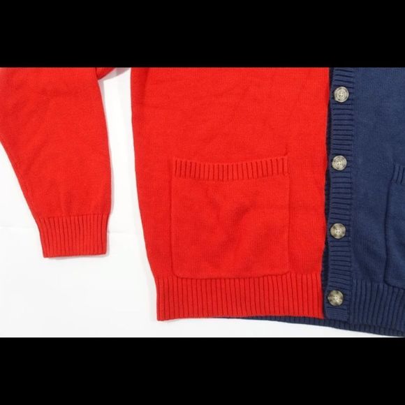 NWT TOMMY HILFIGER JEANS COLOR BLOCK RED WHITE BLUE SiZE LARGE (SAME AS PHOTO) - Picture 8 of 9